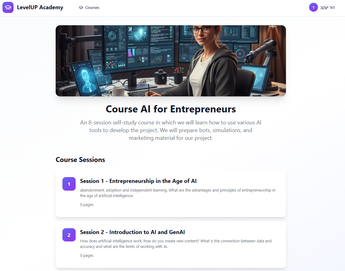 AI for Entrepreneurs – Self‑Learning Course